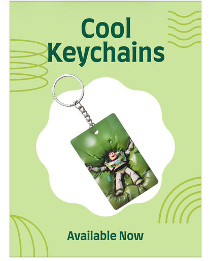 Buzz Lightyear Keychain - Cool Character Keychain