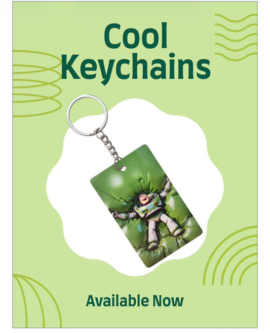 Buzz Lightyear Keychain - Cool Character Keychain