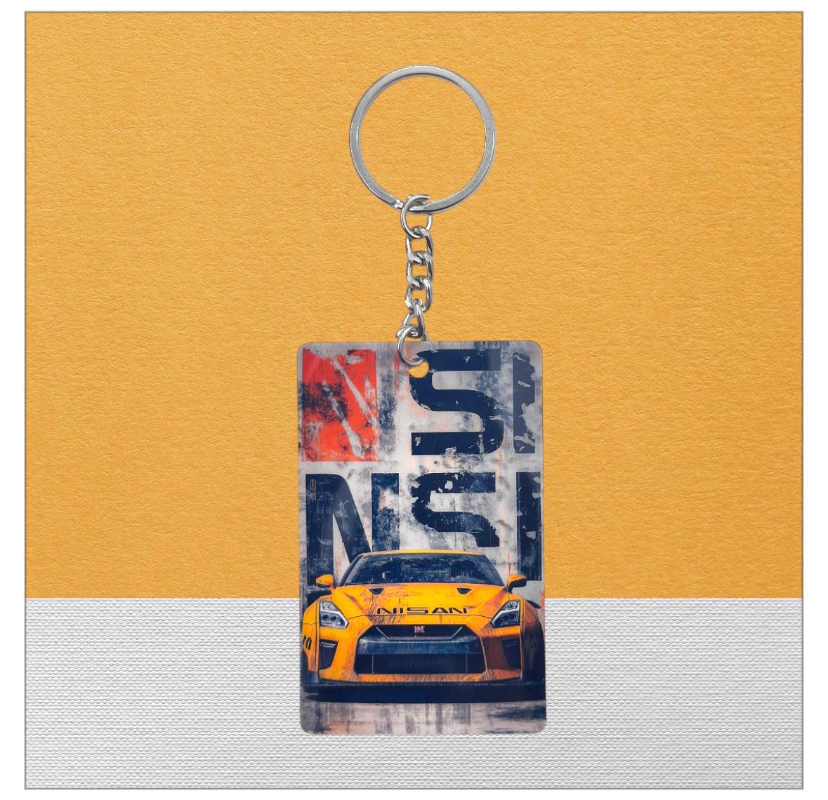 Nissan GTR Keychain - Orange NISMO Edition