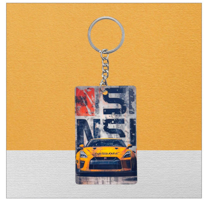 Nissan GTR Keychain - Orange NISMO Edition