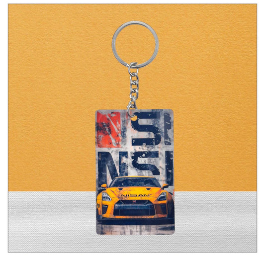 Nissan GTR Keychain - Orange NISMO Edition