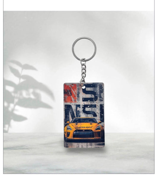 Nissan GTR Keychain - Orange NISMO Edition
