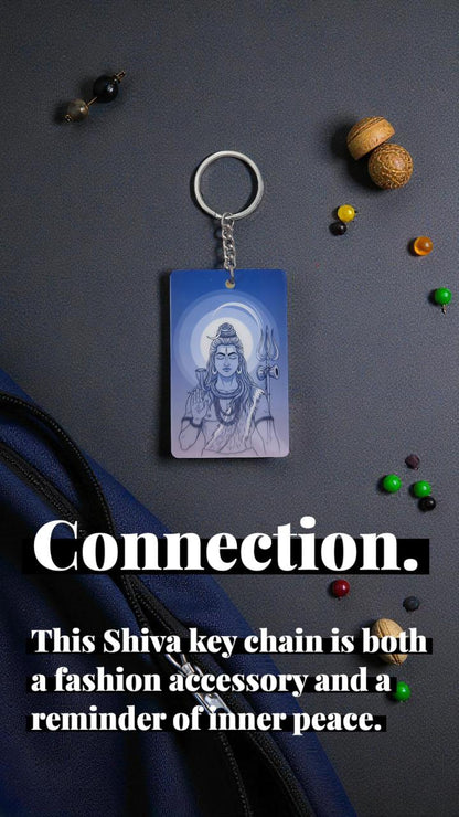 Lord Shiva Keychain - Divine Devotional Premium Collectible