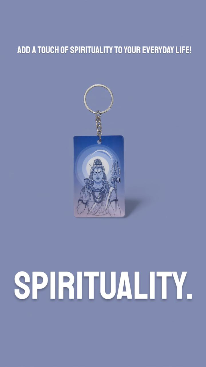 Lord Shiva Keychain - Divine Devotional Premium Collectible