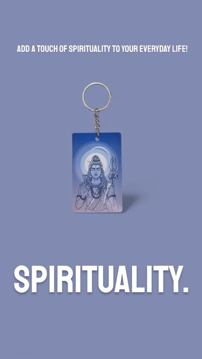 Lord Shiva Keychain - Divine Devotional Premium Collectible