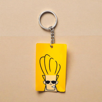 Cool Dude Keychain - Yellow Character Collectible