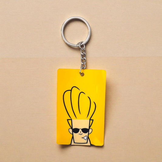 Cool Dude Keychain - Yellow Character Collectible