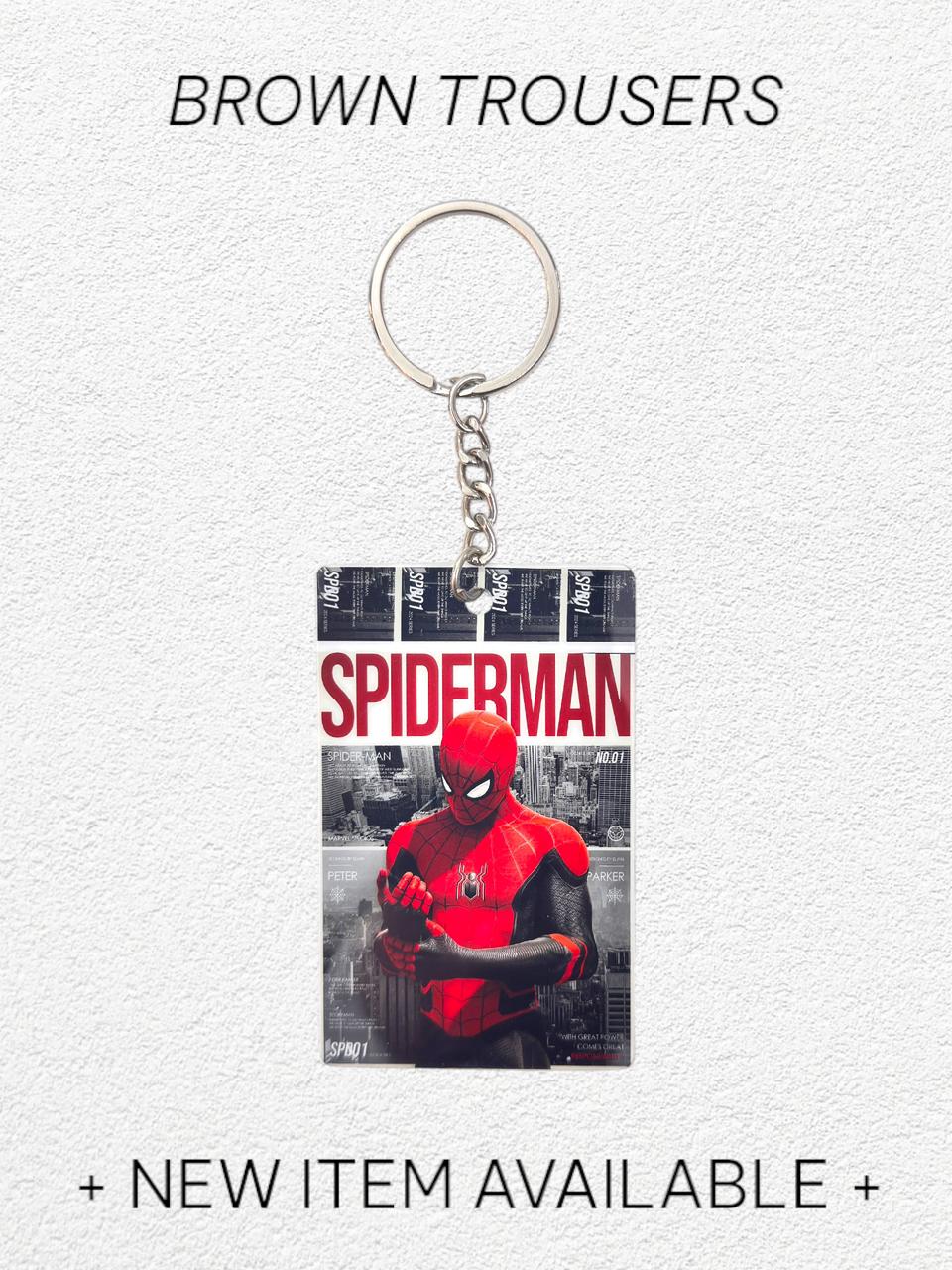 Spider-Man Red Suit Keychain - Marvel Licensed Collectible