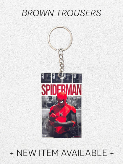 Spider-Man Red Suit Keychain - Marvel Licensed Collectible