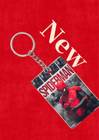 Spider-Man Red Suit Keychain - Marvel Licensed Collectible