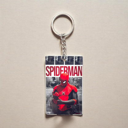 Spider-Man Red Suit Keychain - Marvel Licensed Collectible