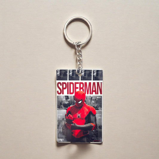 Spider-Man Red Suit Keychain - Marvel Licensed Collectible