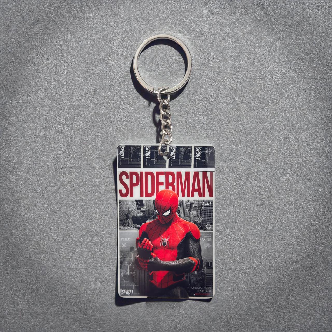 Spider-Man Red Suit Keychain - Marvel Licensed Collectible