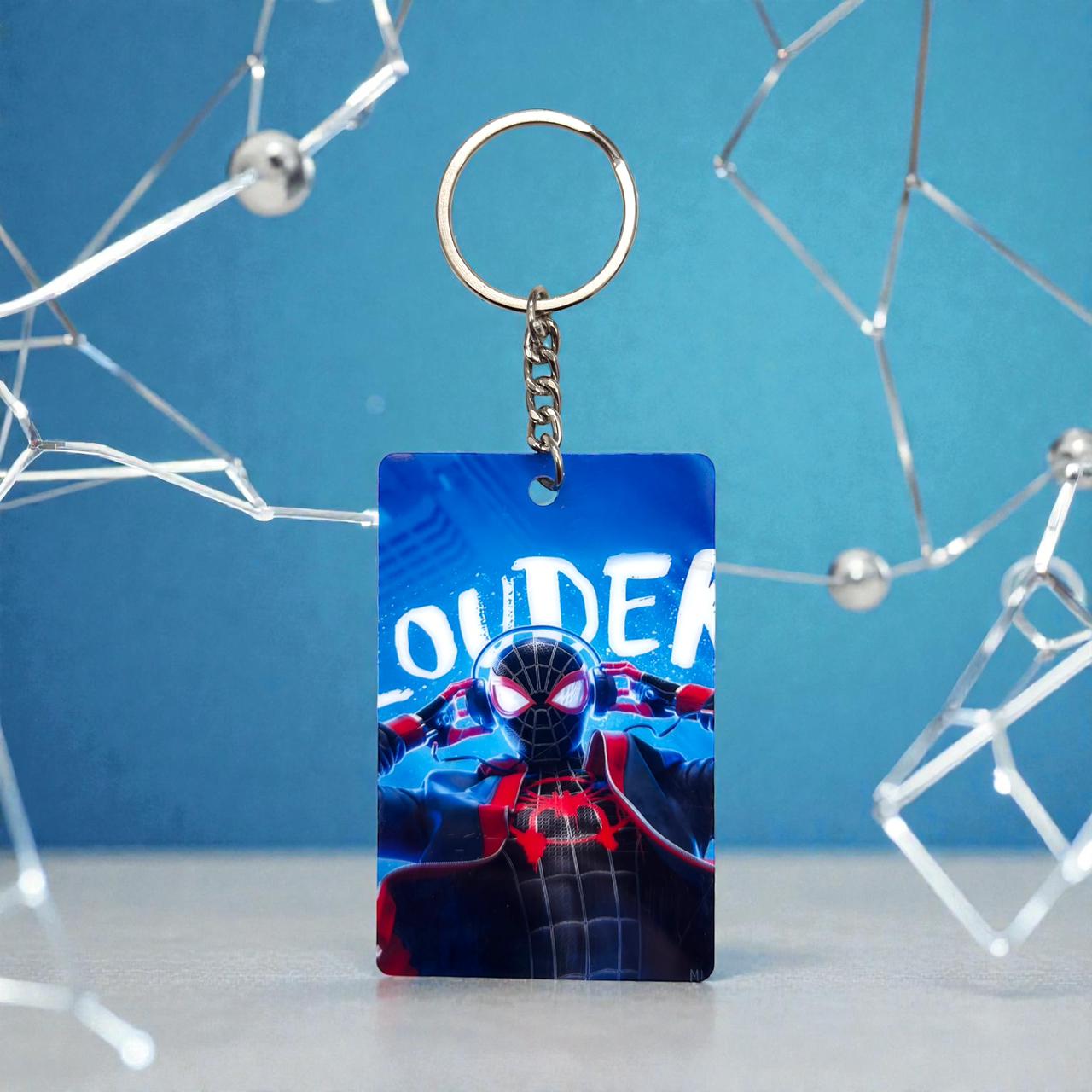 Spider-Man Miles Morales Keychain