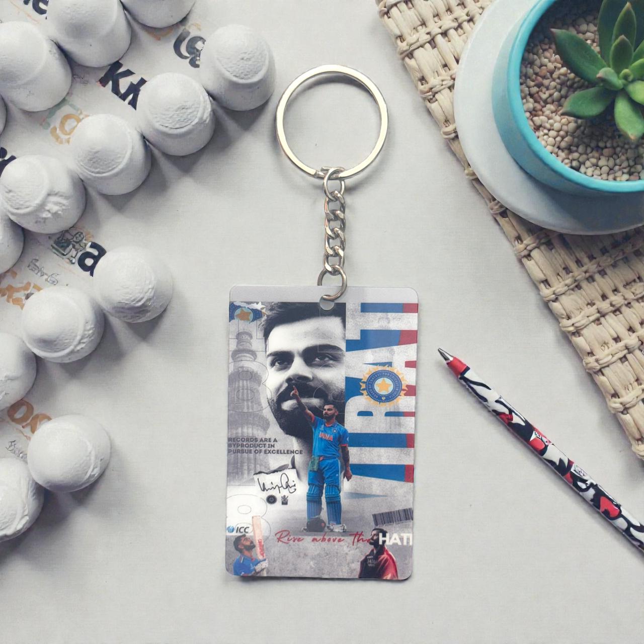 Cricket Lifestyle Keychain - Premium Sports Collectible