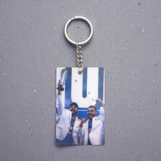 Cricket Champions Trophy Keychain - Premium Collectible