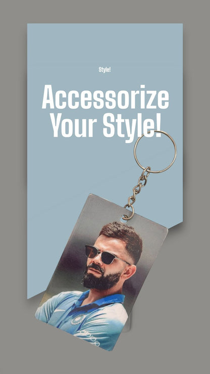 Cricket Star Keychain - Premium Sports Collectible