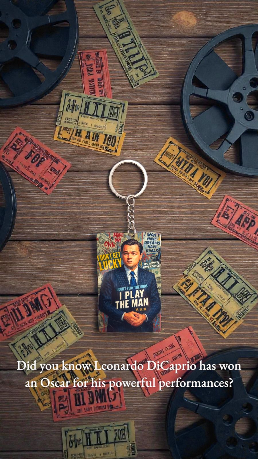 The Man  Keychain - Premium Collectible