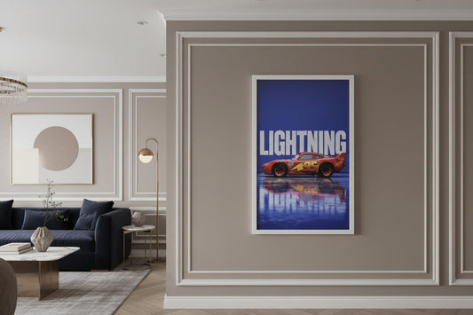 Lightning McQueen Premium Photo Frame